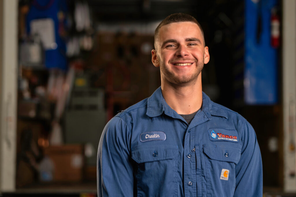 our team from Vance Heating, Air Conditioning, Electric