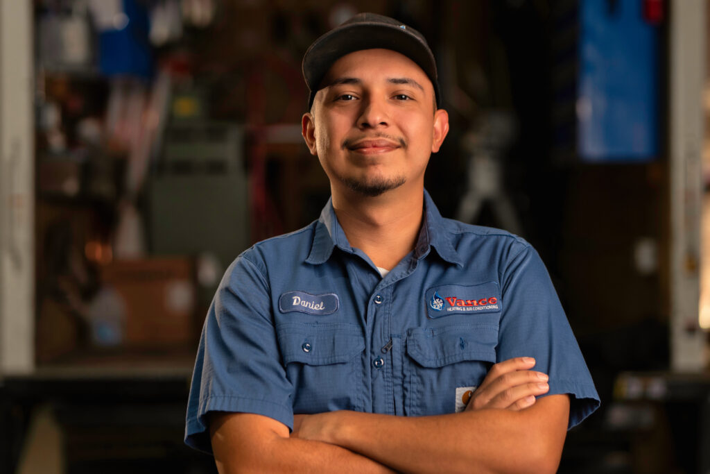 our team from Vance Heating, Air Conditioning, Electric