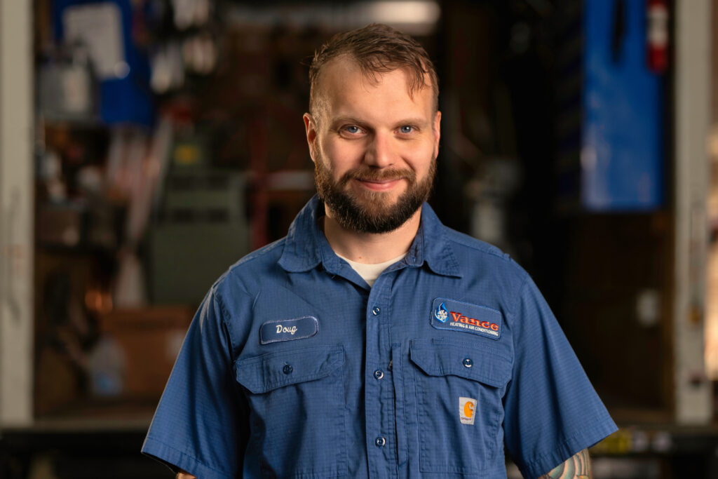 our team from Vance Heating, Air Conditioning, Electric